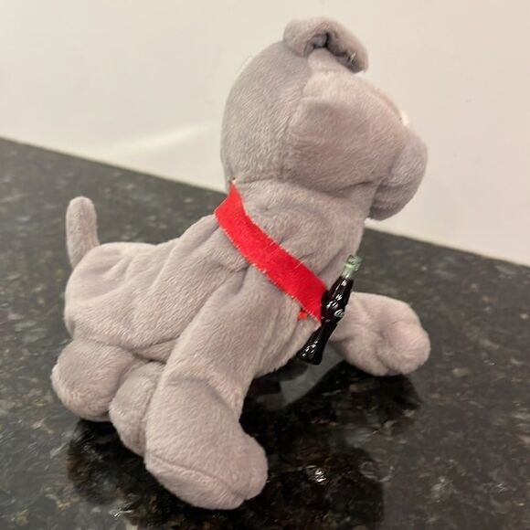 1999 Coca Cola International Dover Bulldog England Bean Bag Plush NEW WITH TAGS - Picture 4 of 13